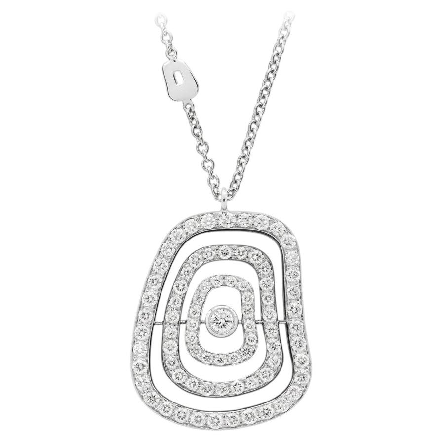 Mattioli Puzzle Diamonds in oro bianco 18 carati e diamanti bianchi