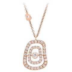 Mattioli Puzzle Diamonds Medium in 18k Rose Gold and White Diamonds