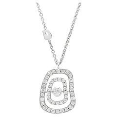 Mattioli Puzzle Diamonds Medium in 18k White Gold and White Diamonds