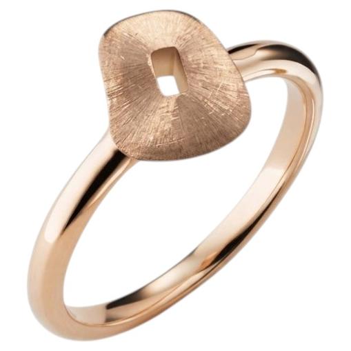 Mattioli Puzzle Ring aus 18k Rose Gold mit einer Handgravur im Angebot