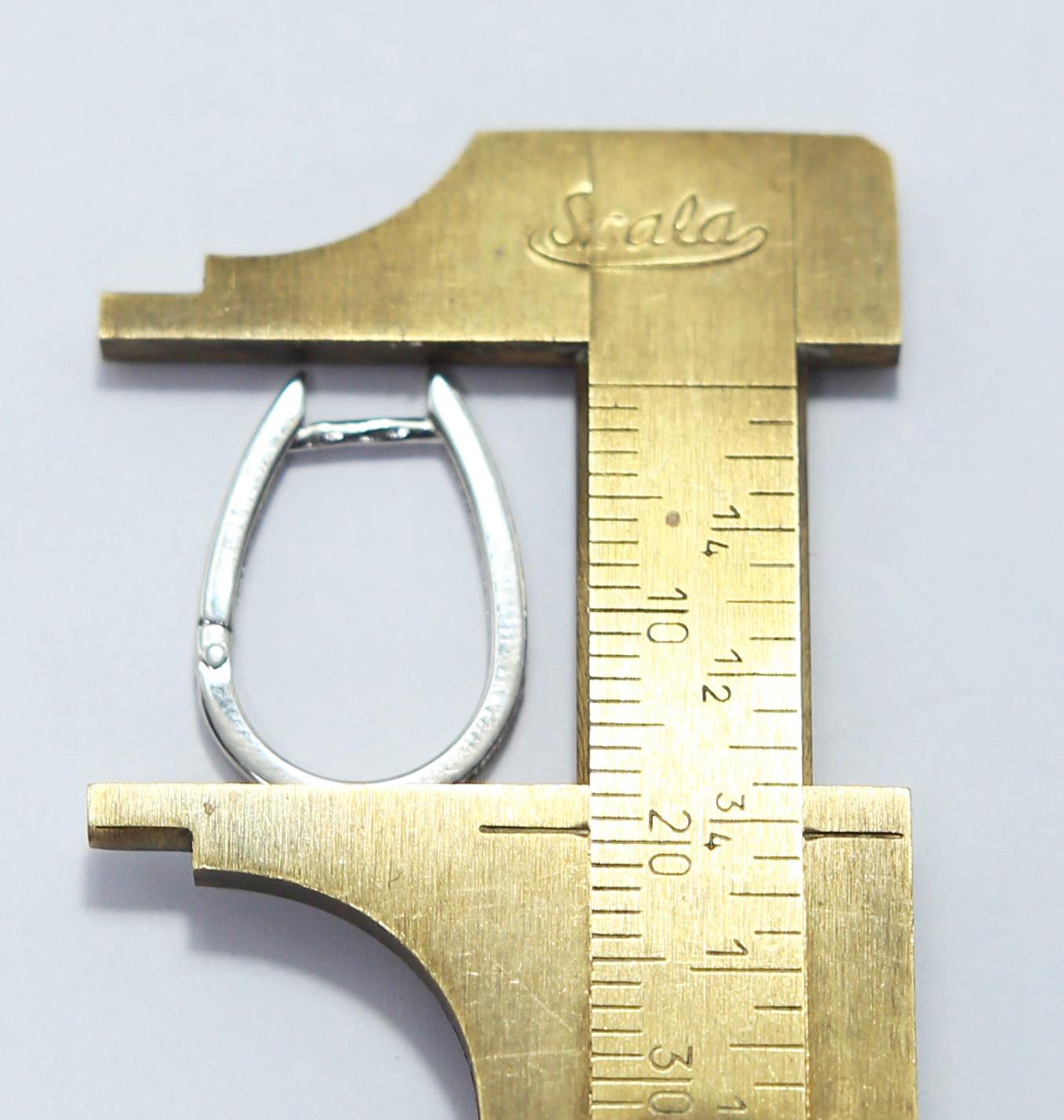 Mattioli Puzzle Earrings 18k Gold Diamonds & 10 Colored Pairs S Size For Sale 3