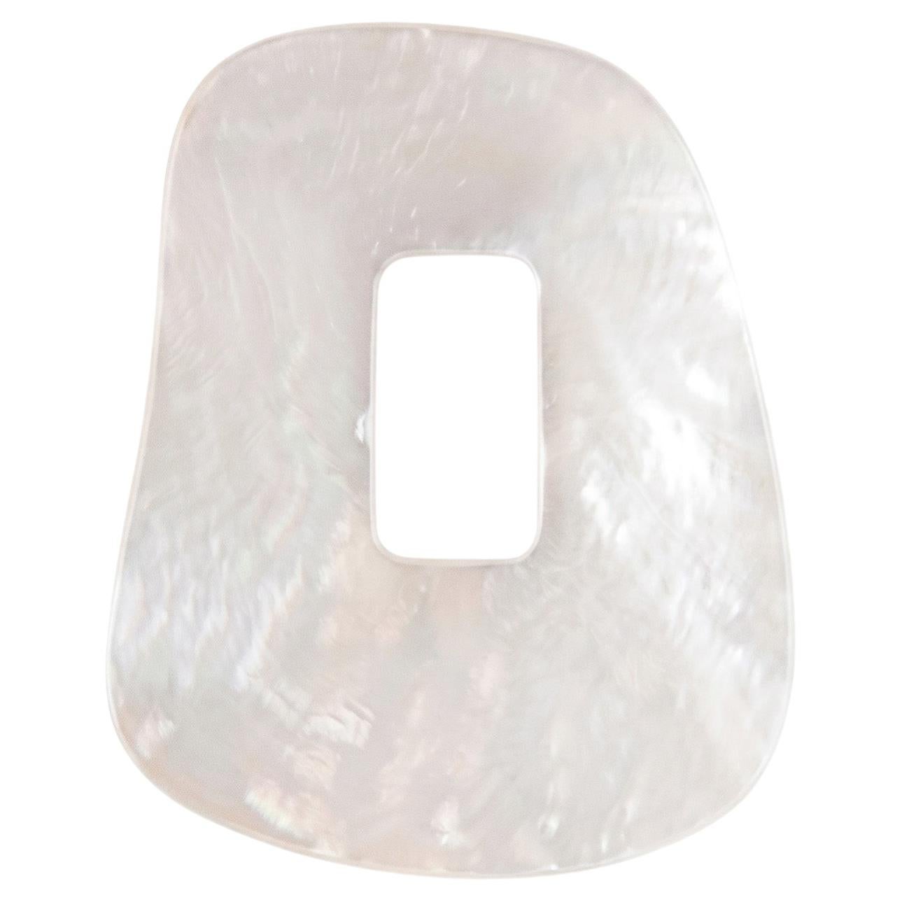 Mattioli Puzzle Maxi Elementi Natural Mother Of Pearl Earrings For Sale