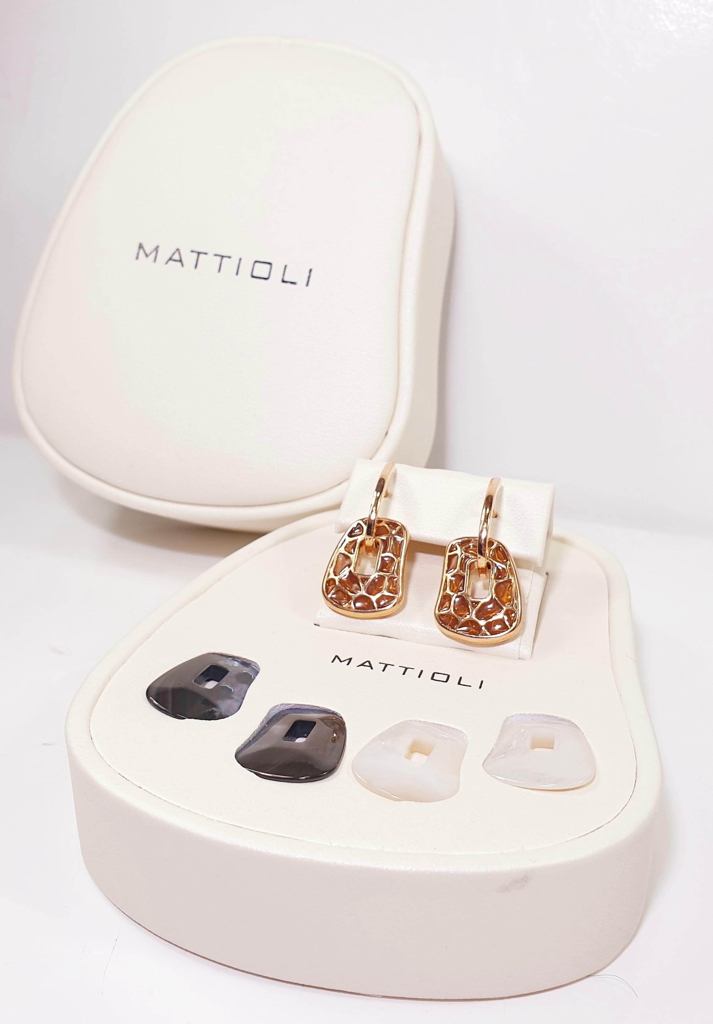 mattioli puzzle earrings