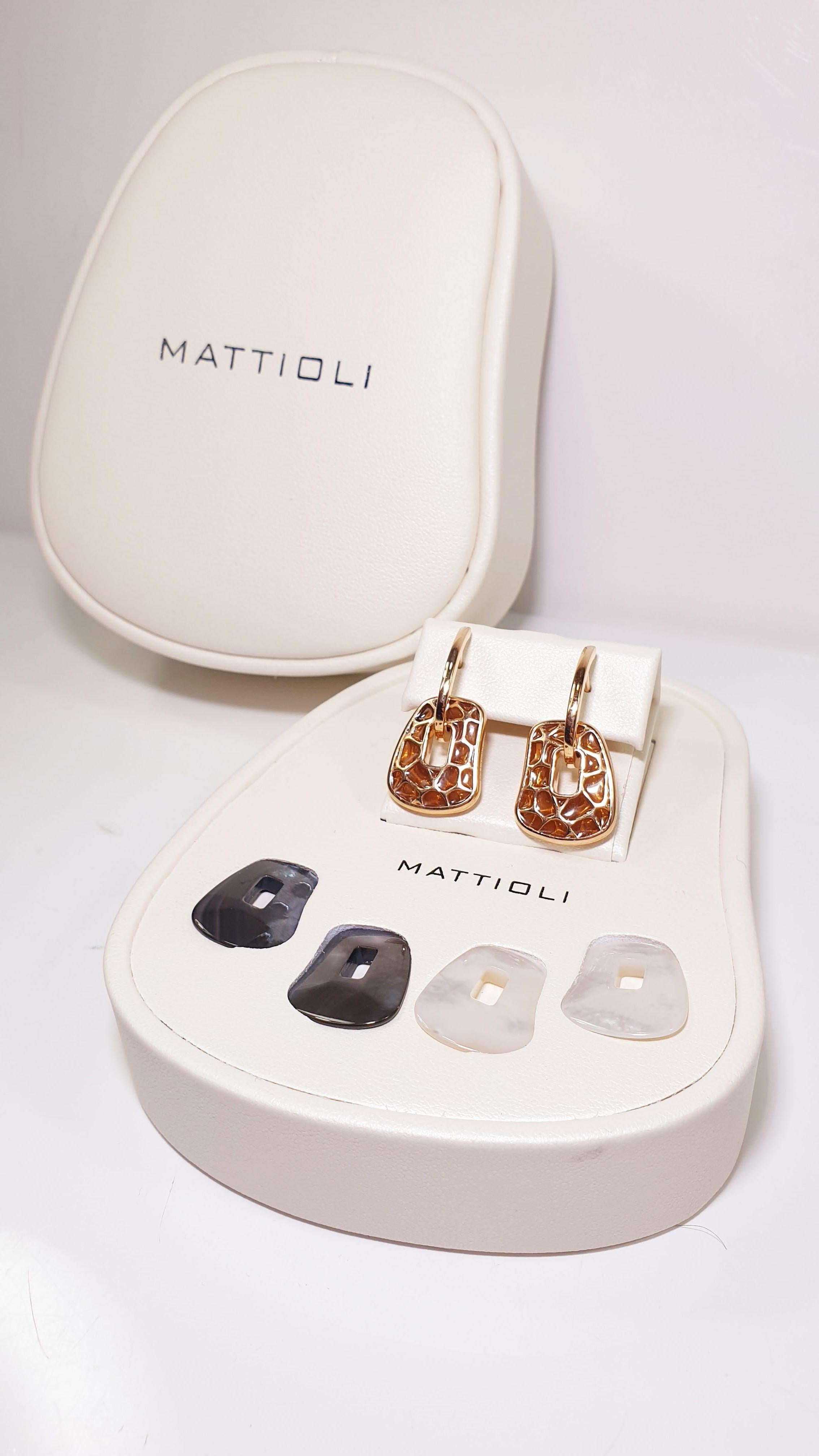 mattioli puzzle earrings