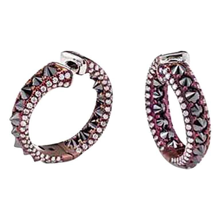 Gold titanium earrings Clearance