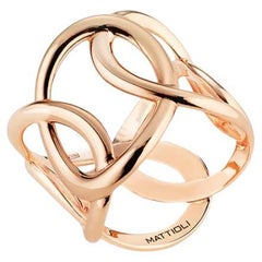 Mattioli  Rose Gold 18 Karat Ring Hiroko Collection