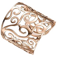 Mattioli Siriana Cuff Bracelet in Rose Gold