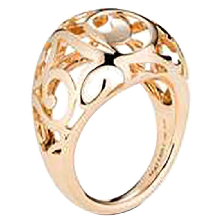 For Sale:  Mattioli Siriana Ring in 18 Karat Rose Gold