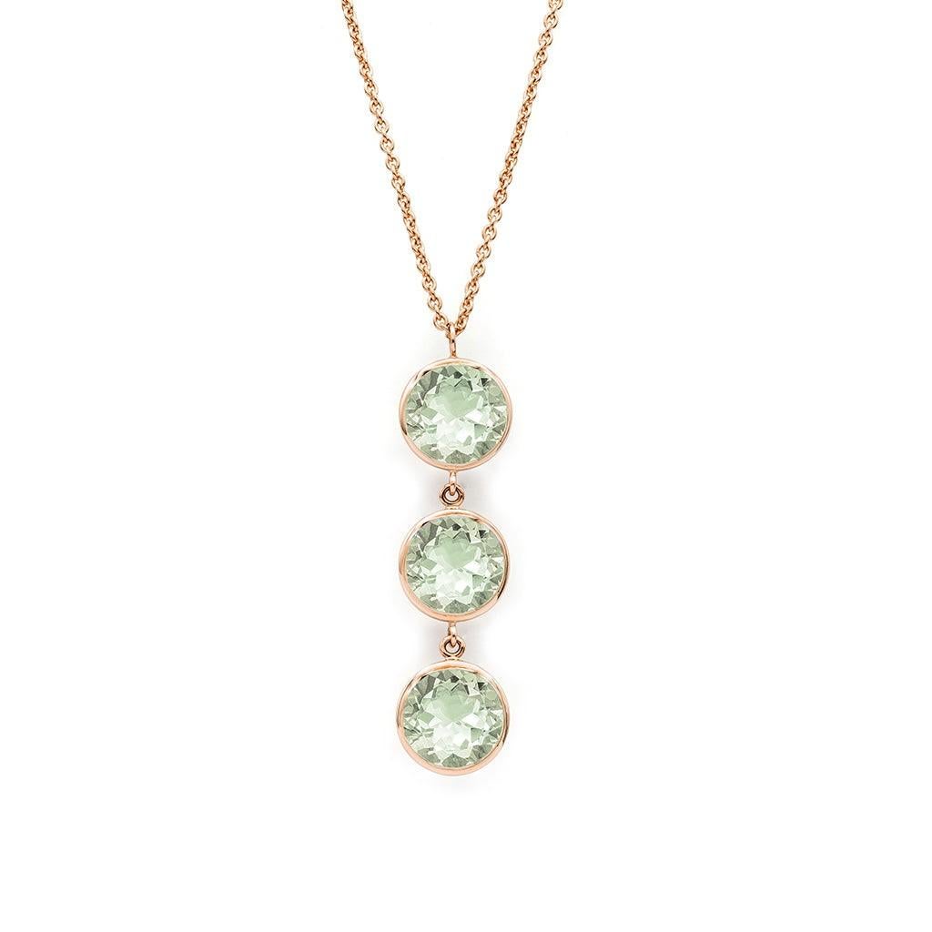 in vendita:  Anello Mattioli Smarties Prasiolite in oro 18k 7