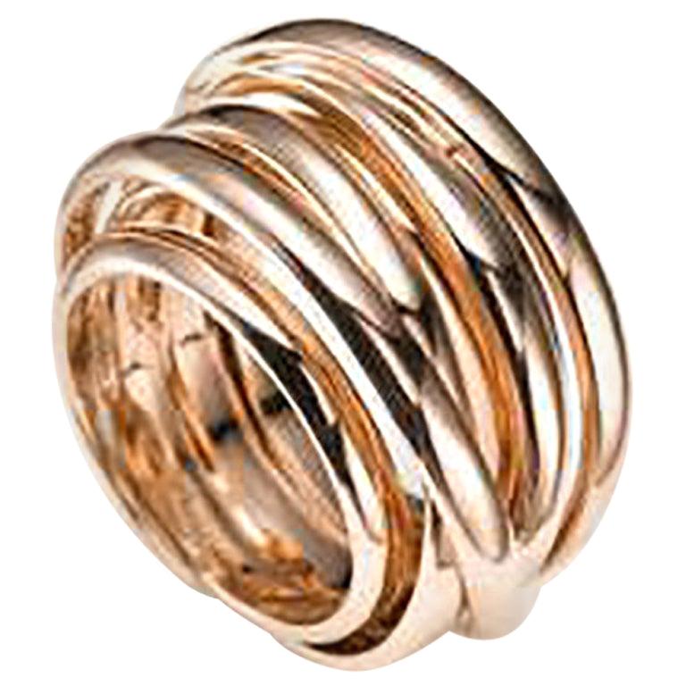 For Sale:  Mattioli Tibet Ring in Rose Gold
