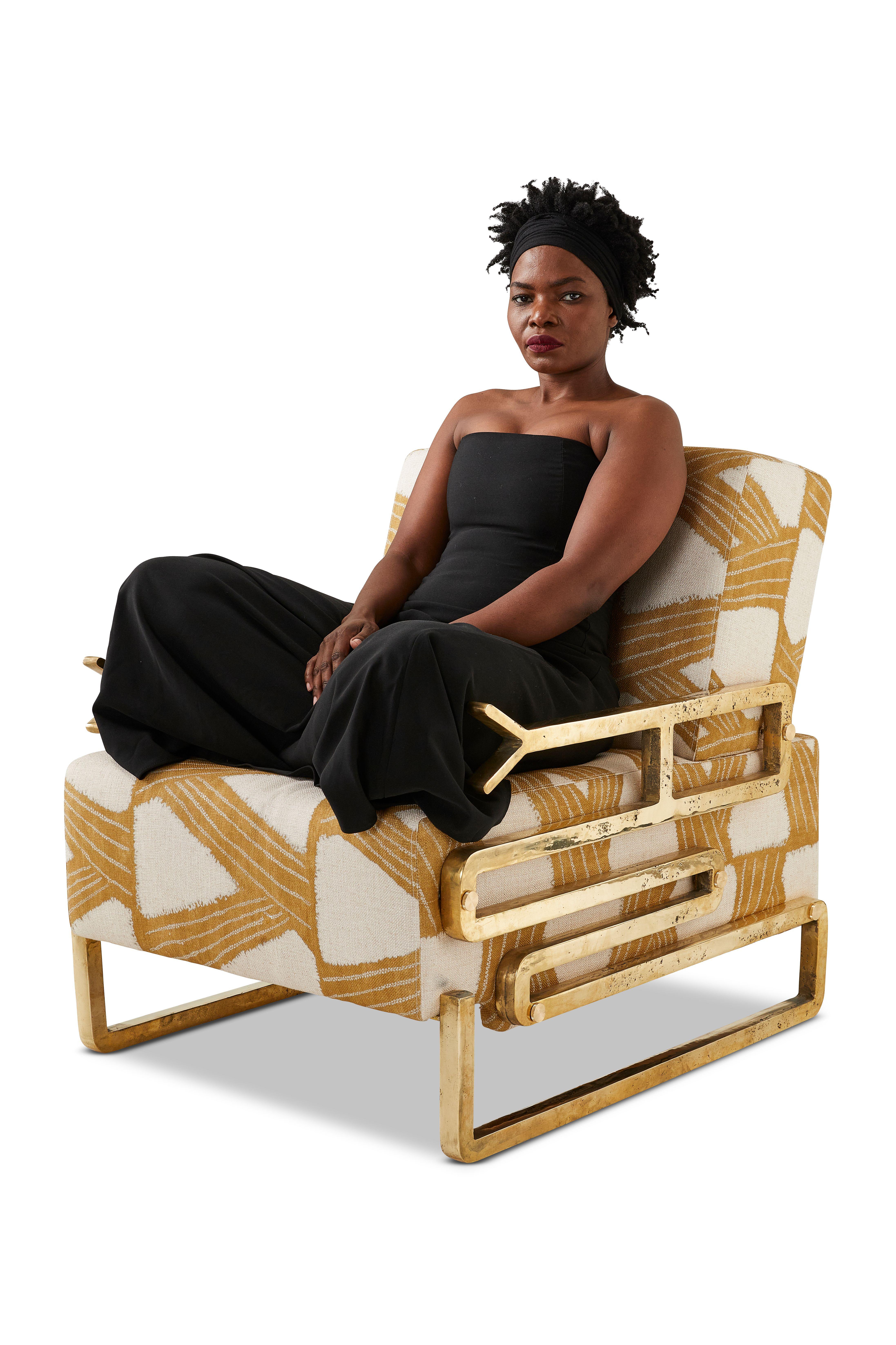 Mattiwatta Lounge Chair by Egg Designs For Sale 3