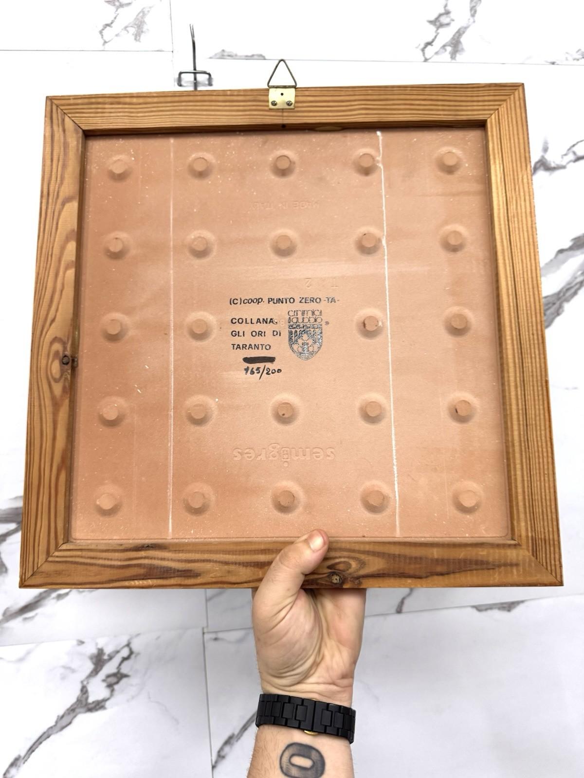 Mattonella Ceramica Gli Ori Di Taranto Art Design im Angebot 1