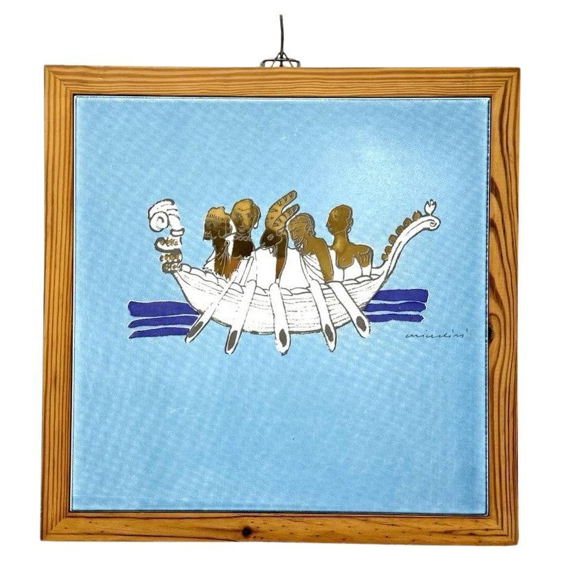 Mattonella Ceramica Gli Ori Di Taranto Art Design im Angebot