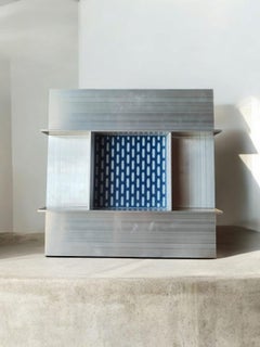 Ceramic tile by Gio Ponti for Richard Ginori 1960s with frame