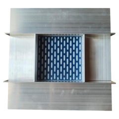 Mattonella in ceramica di Gio Ponti per Richard Ginori anni 60 con cornice