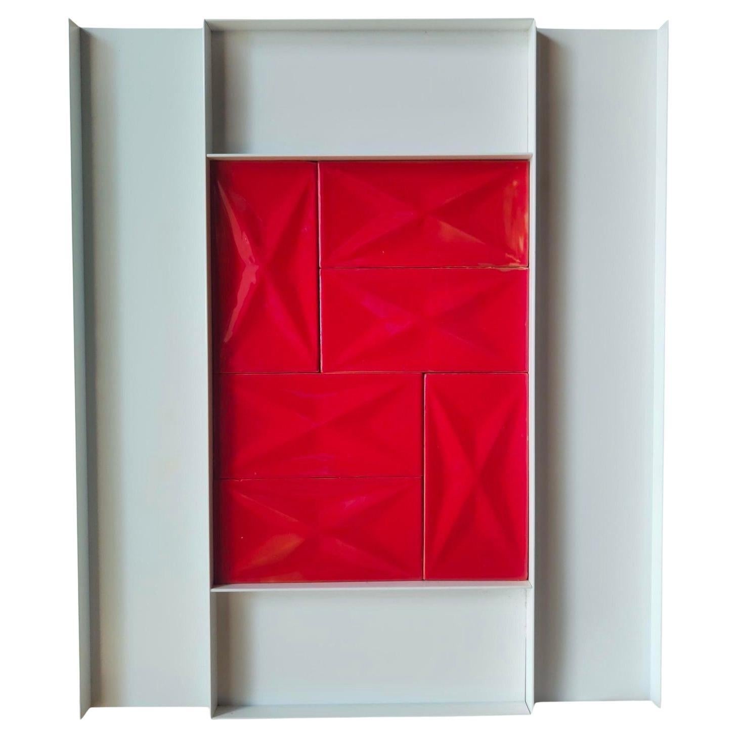 original "diamond" ceramic tiles by Gio Ponti for Joo Milano 1960s For Sale