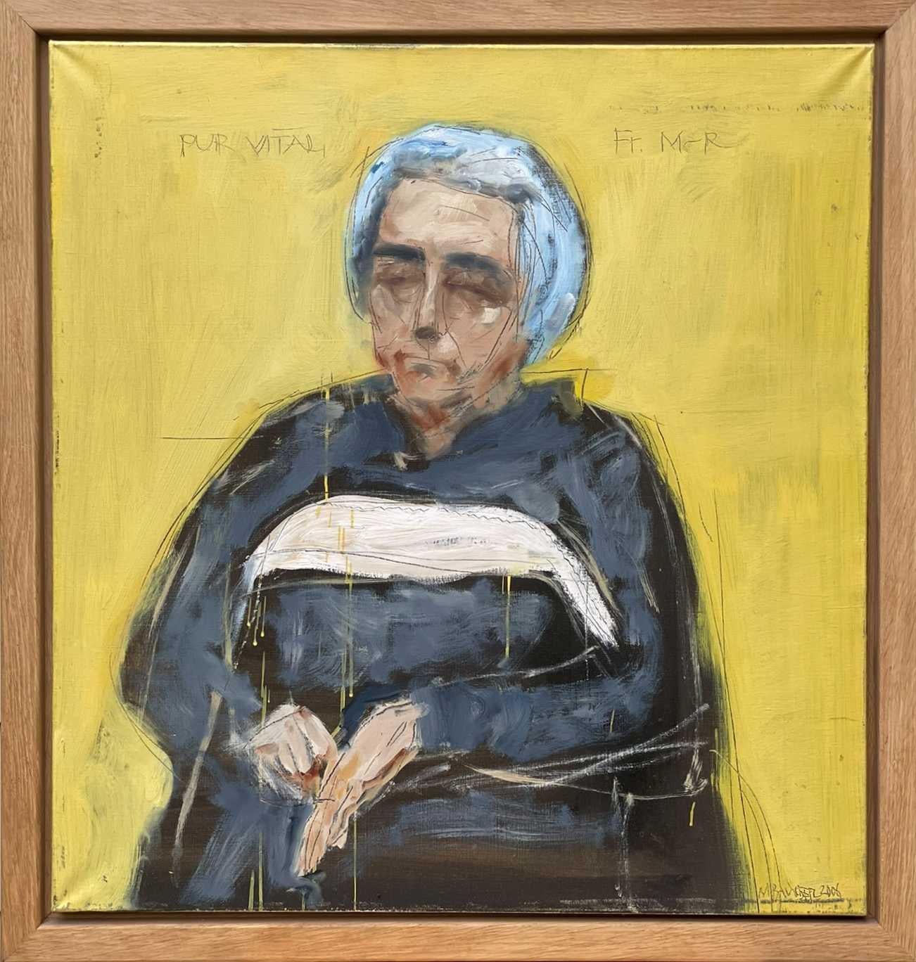 Matviy Vaisberg Portrait Painting - Fr. M-R
