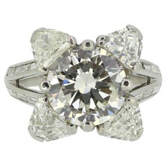 Anillo de diamantes Maubossin de 4,24 quilates