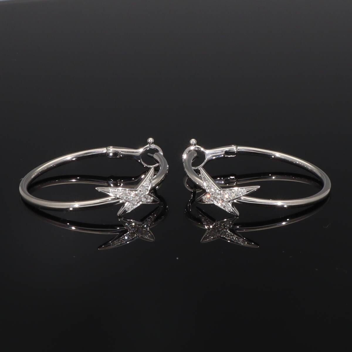 Pendientes de aro Mauboussin de oro blanco de 18 quilates Mes Nuances a Toi en venta 5