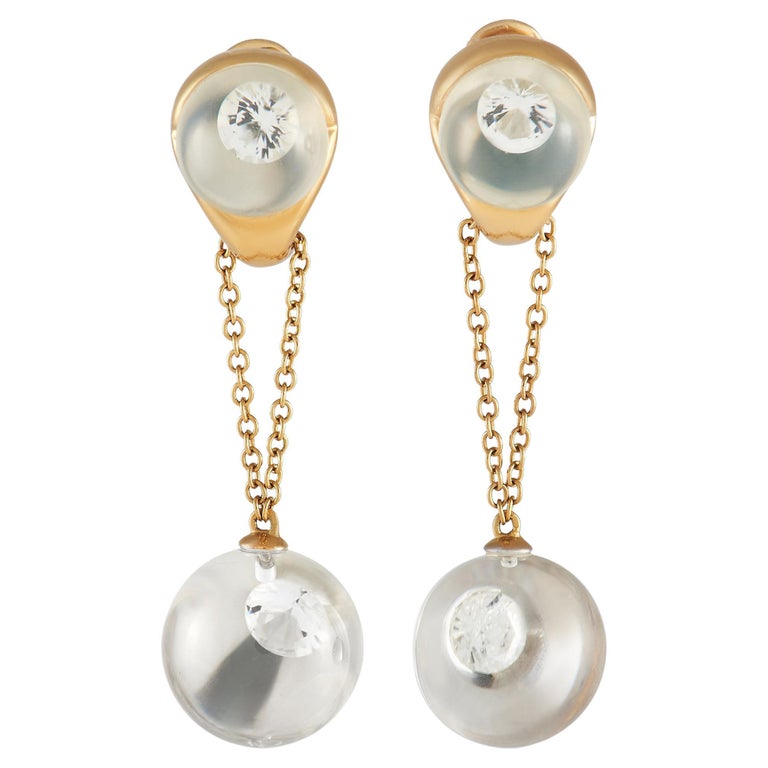 Malcesine Drop Earrings Gold