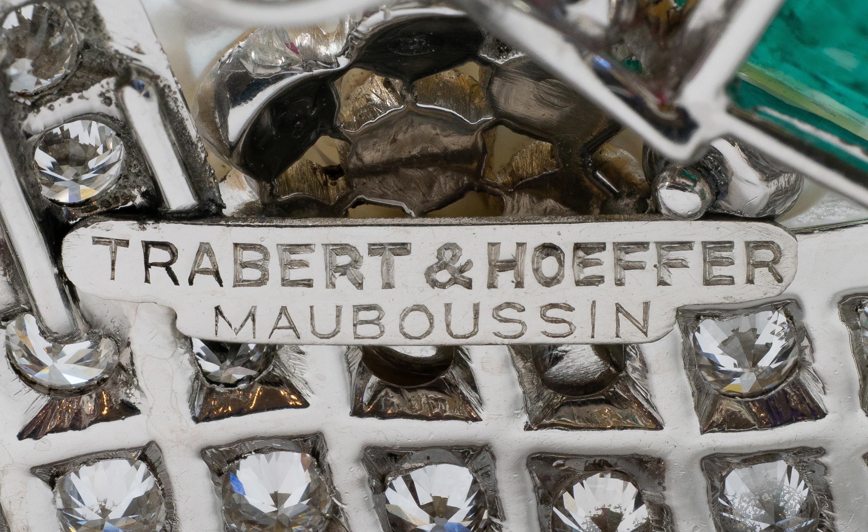 Mauboussin 1950 Burma Ruby Multi-gem Platinum Vin… - image 6