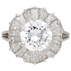 Mauboussin Ballerina Diamond Ring, French, circa 1950