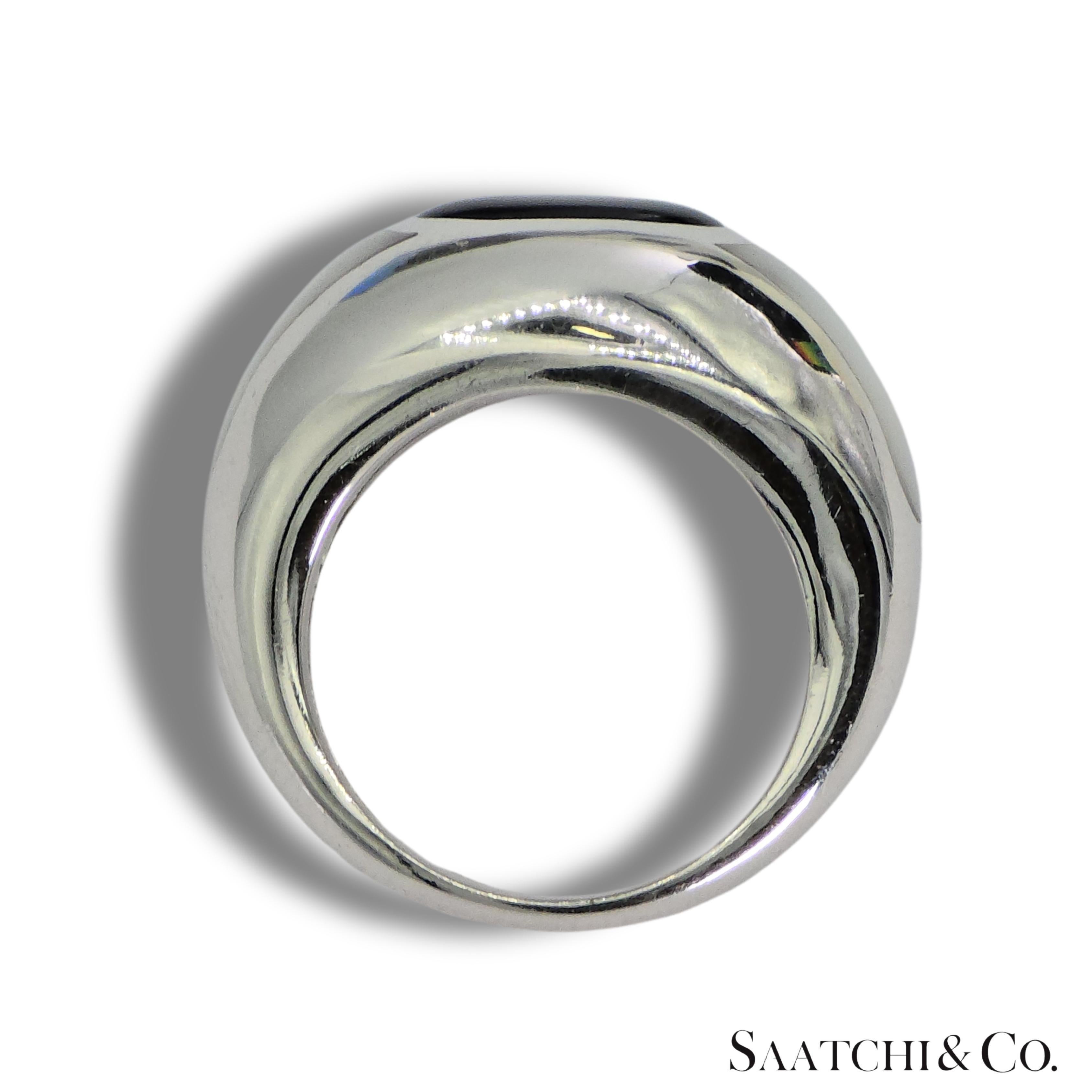MAUBOUSSIN Bague Iolite bleue violette or blanc 18K 750 Unisexe en vente