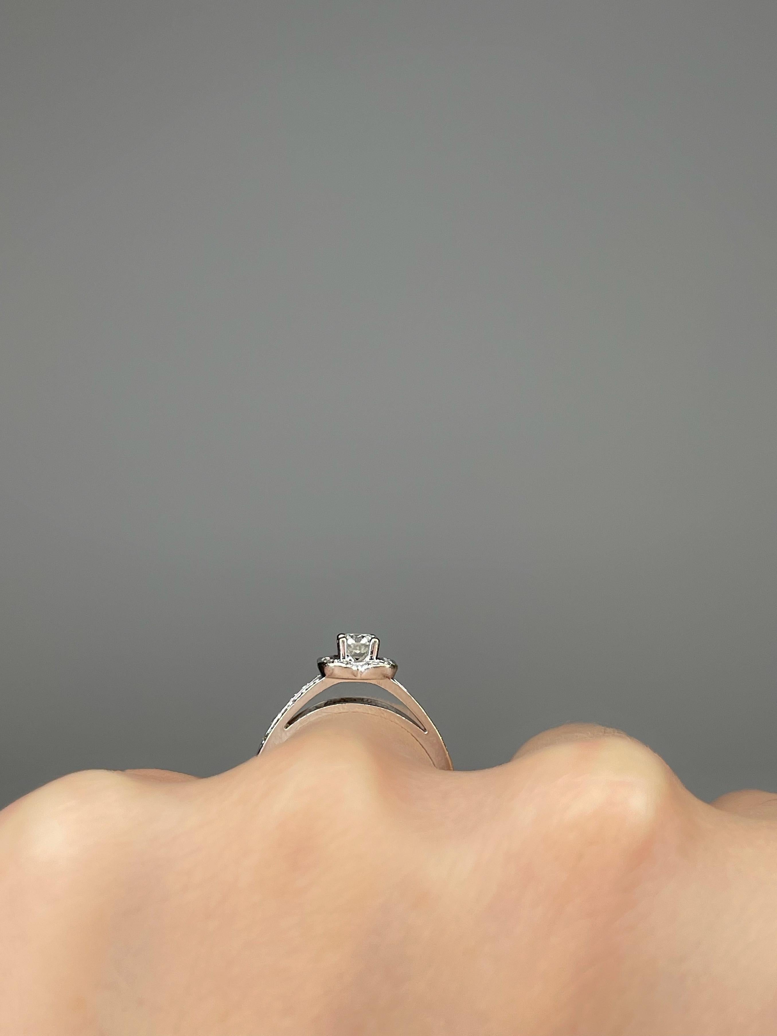 Mauboussin Chance of Love Bague solitaire en or 18 carats et diamants 1