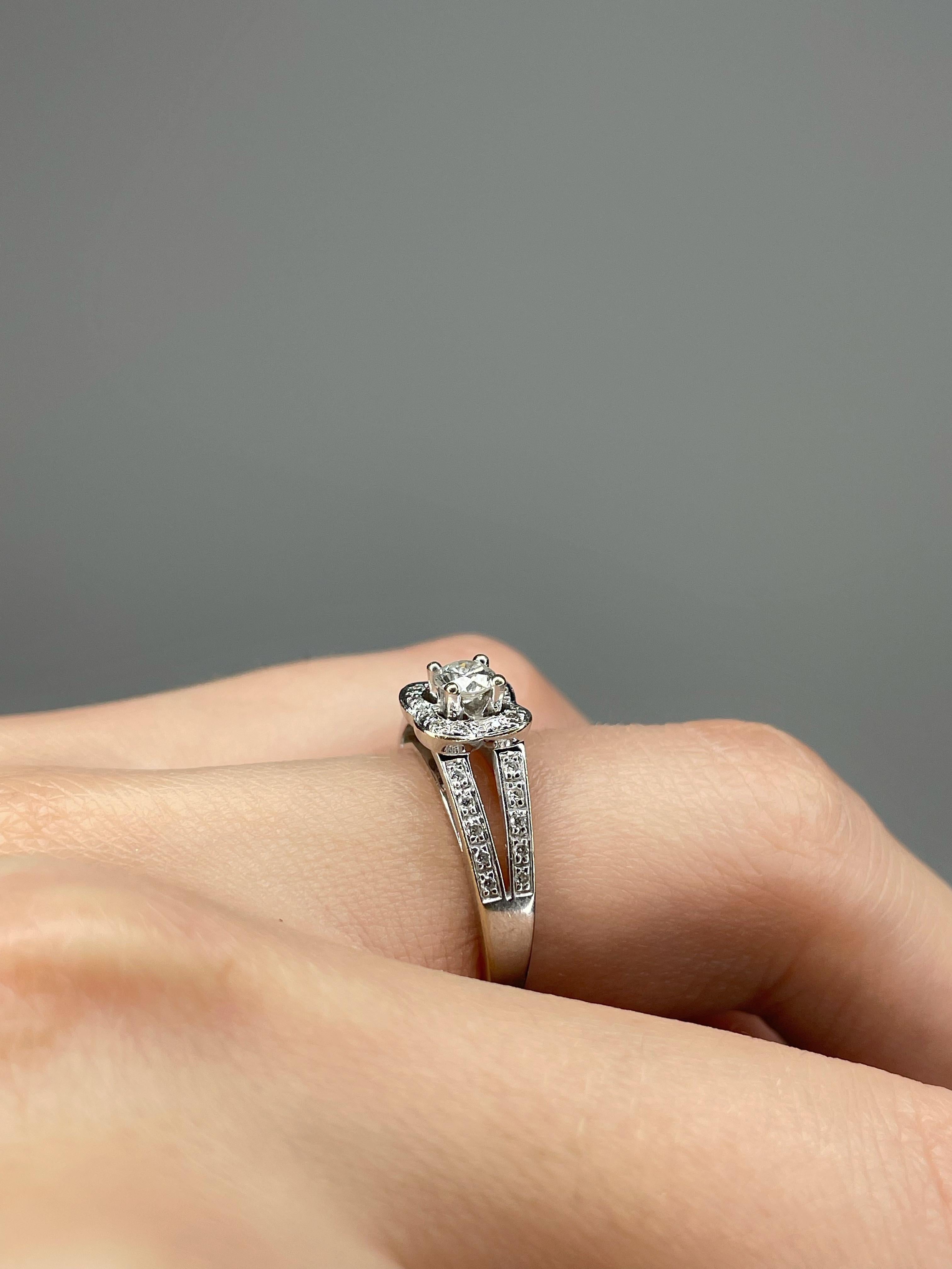 Mauboussin Chance of Love Bague solitaire en or 18 carats et diamants 2