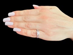Mauboussin „Chance of Love N°1“ Verlobungsring aus Weißgold mit Diamanten, Größe 52