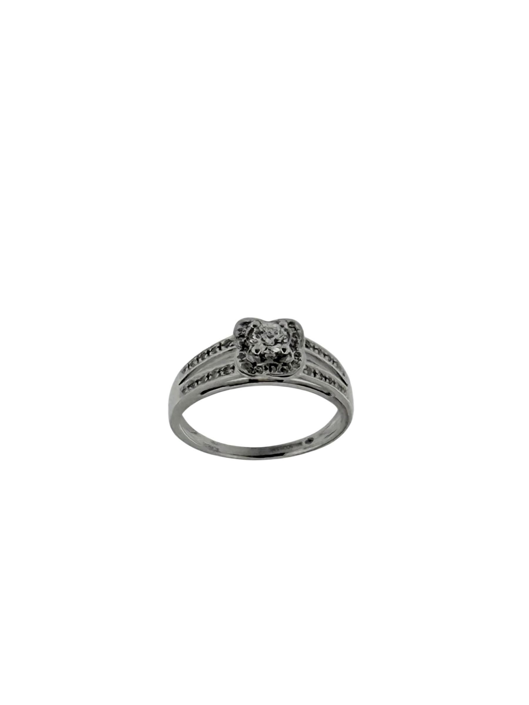 Mauboussin Chance of Love N°2 White Gold Engagement Ring with Diamonds For Sale 4