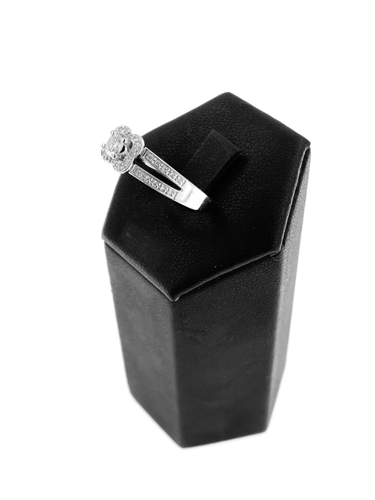 Mauboussin Chance of Love N°2 Bague de fiançailles en or blanc avec diamants Pour femmes en vente