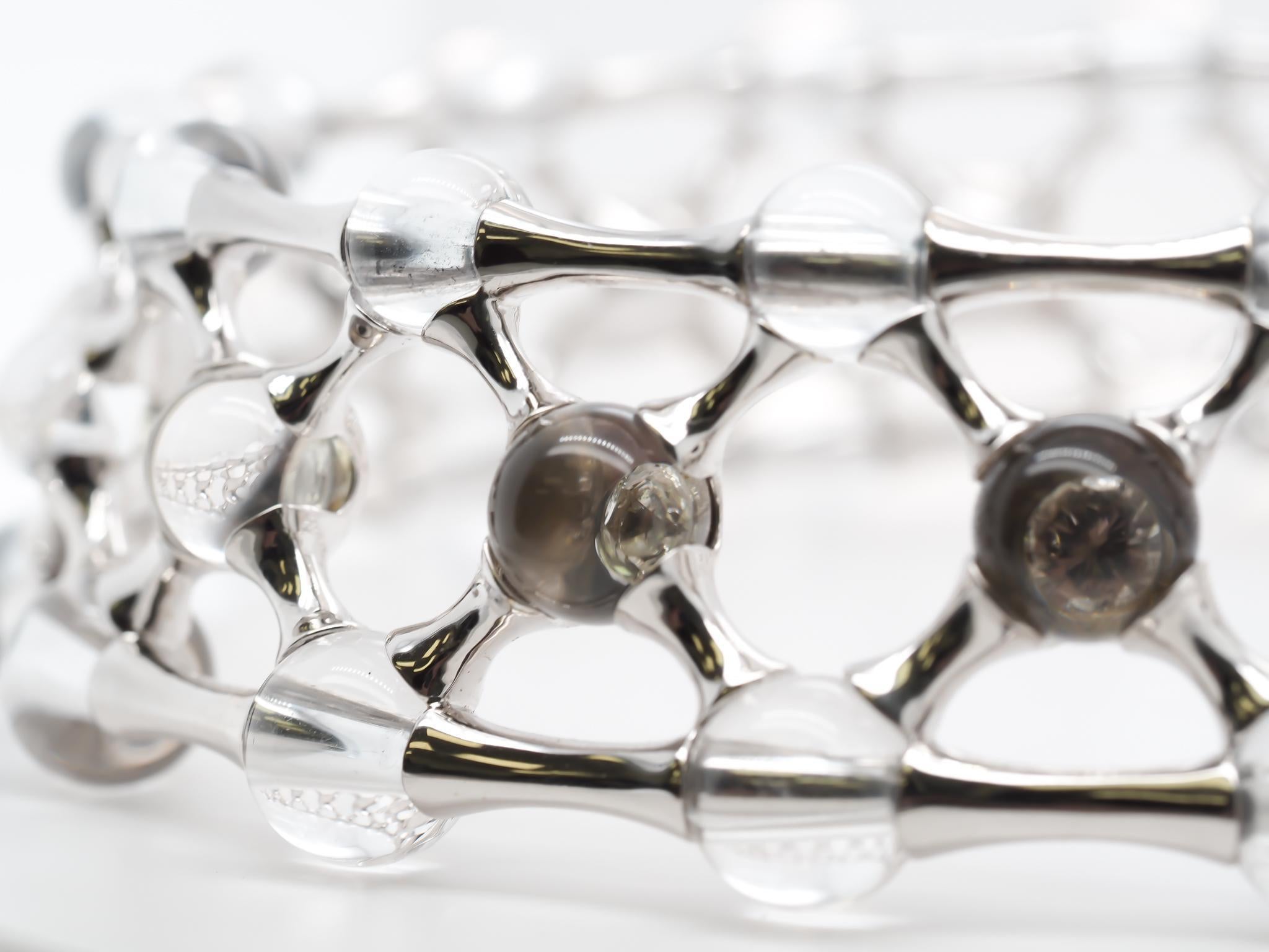Mauboussin Diamond aMauboussin Collana con diamanti e quarzo in oro bianco 18 carati in vendita 5
