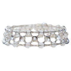 Mauboussin Diamond aMauboussin Diamond and Quartz Choker Necklace 18K White Gold