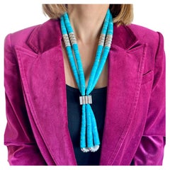 Turquoise Beaded Necklaces