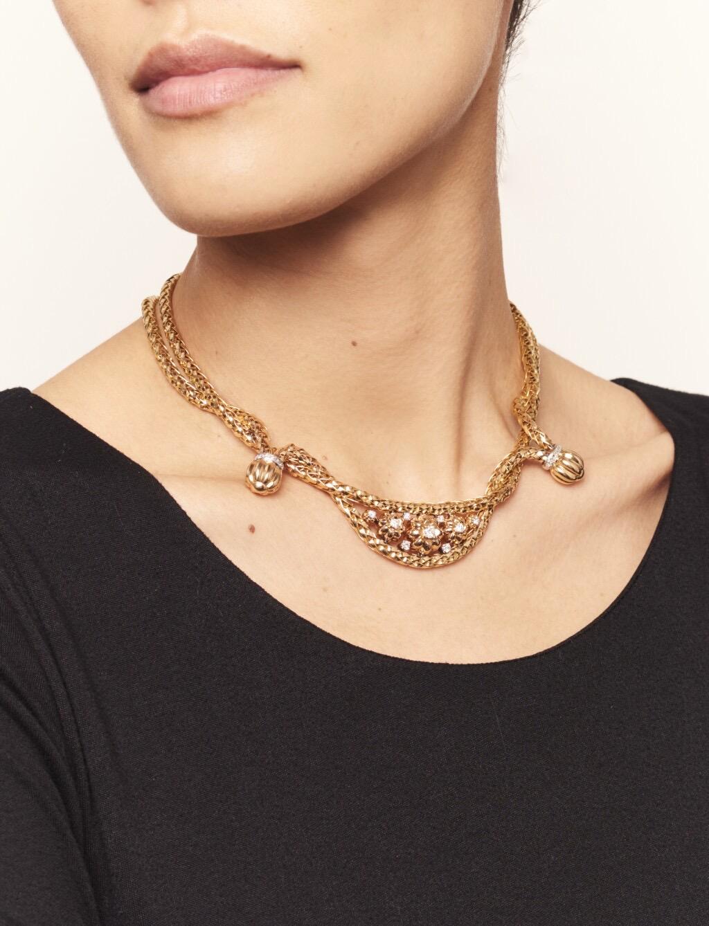mauboussin gold necklace