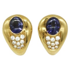 Mauboussin Iolite in oro giallo e diamanti