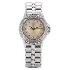 Mauboussin Lady's 18 Karat White Gold Wristwatch