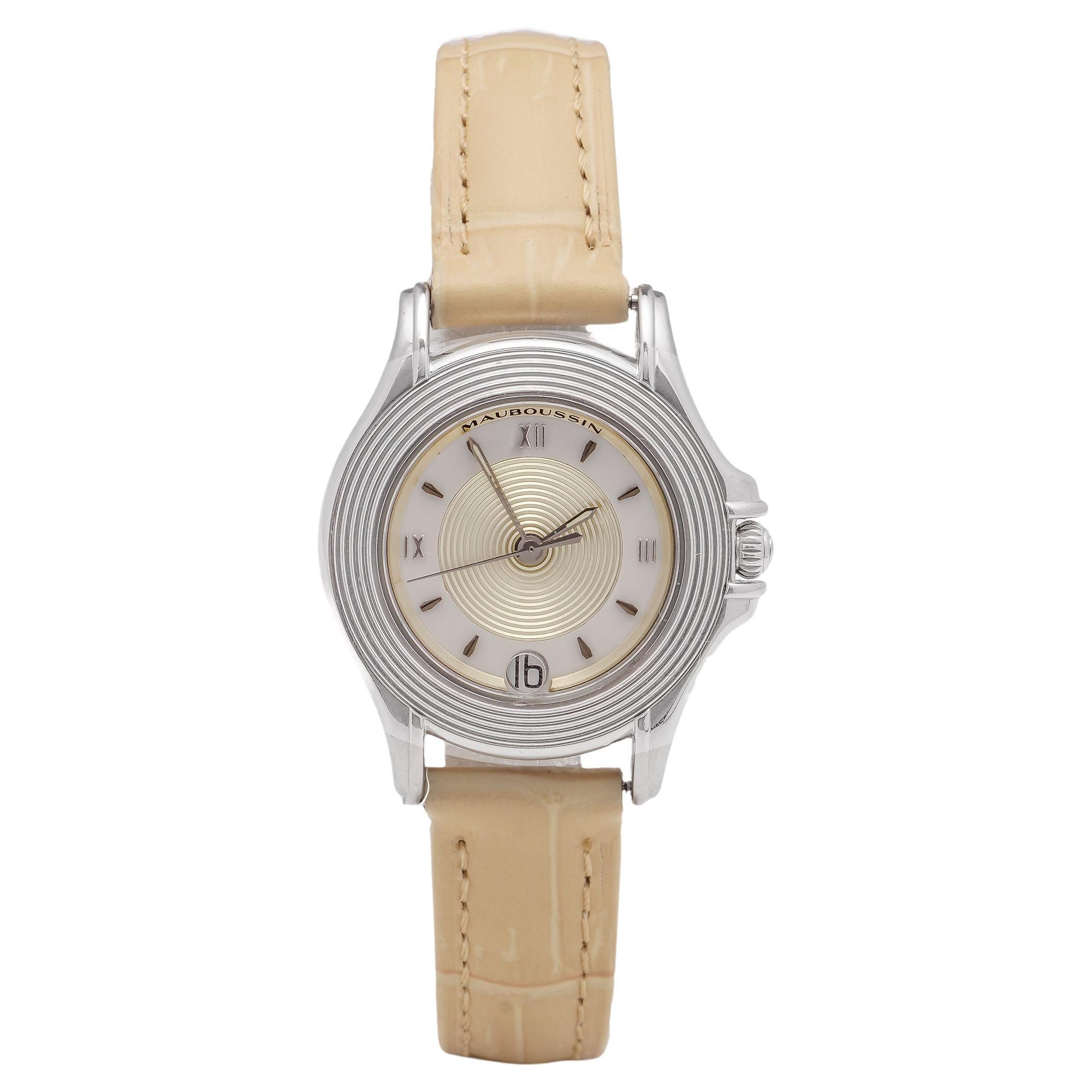 Mauboussin Ladies' 18kt. White Gold wristwatch