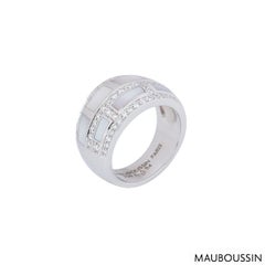 Mauboussin Le Vice Et La Verta Diamond and Pearl Ring