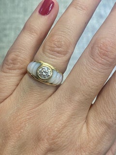 Mauboussin Nadia ring with 0.8 carat centre diamond