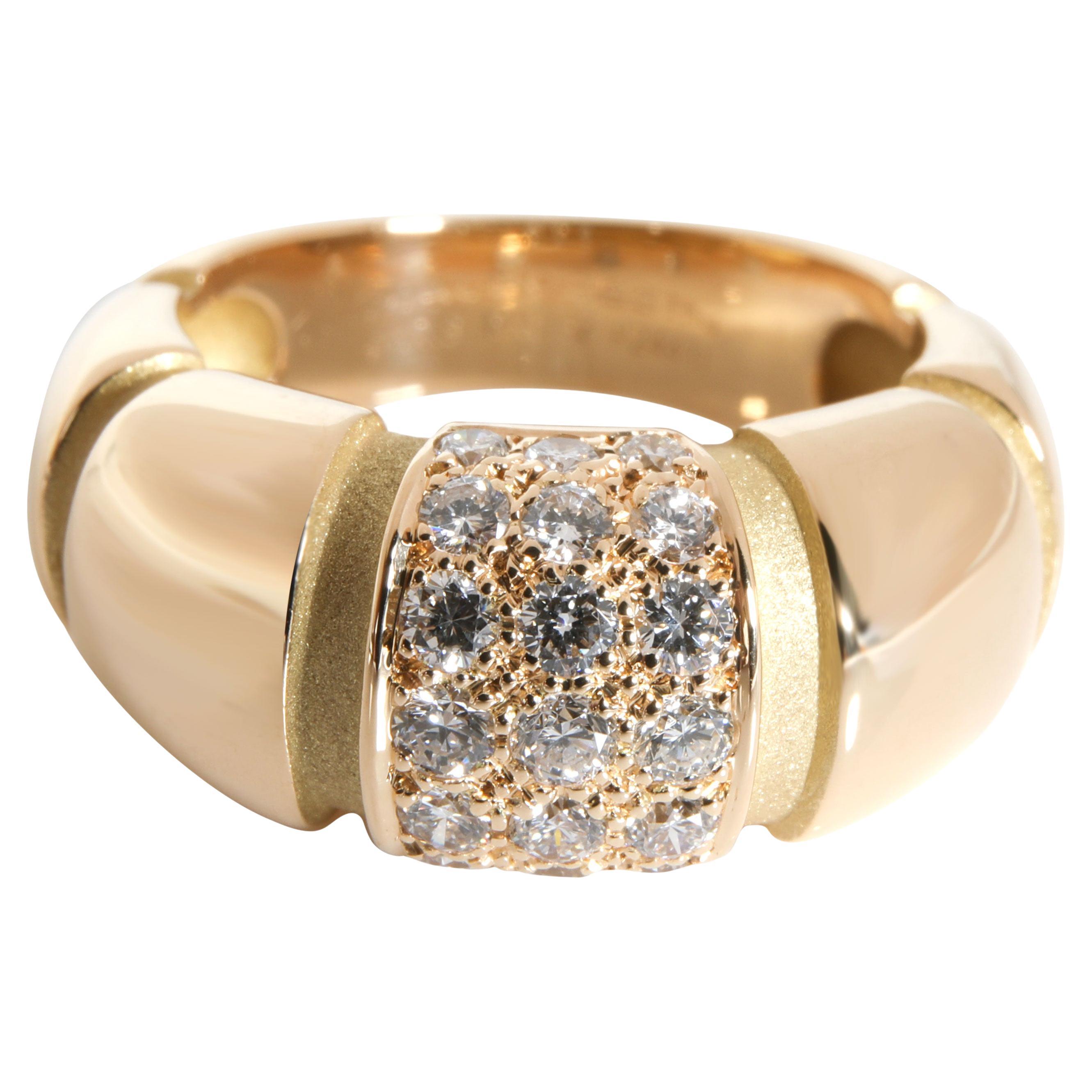 Mauboussin Nadja Diamond Ring in 18k Yellow Gold 0.45 CTW For Sale