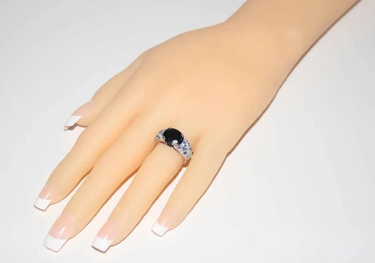 Mauboussin Nuit d'Amour Sapphire and Diamond Gold Ring For Sale at 1stDibs  | mauboussin nuit d'amour
