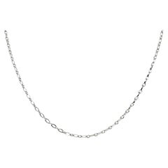 Mauboussin Paris 18 Karat Weißgold Navette Kette Halskette