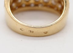 Anello da cocktail Mauboussin Paris in oro 18Kt con 3,24 cwt. In Zaffiro &