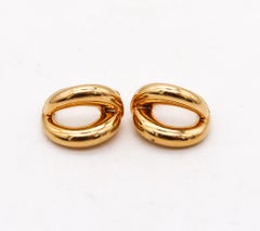 Mauboussin Paris Double Clips auf Ohrringe in massivem 18Kt Gelbgold