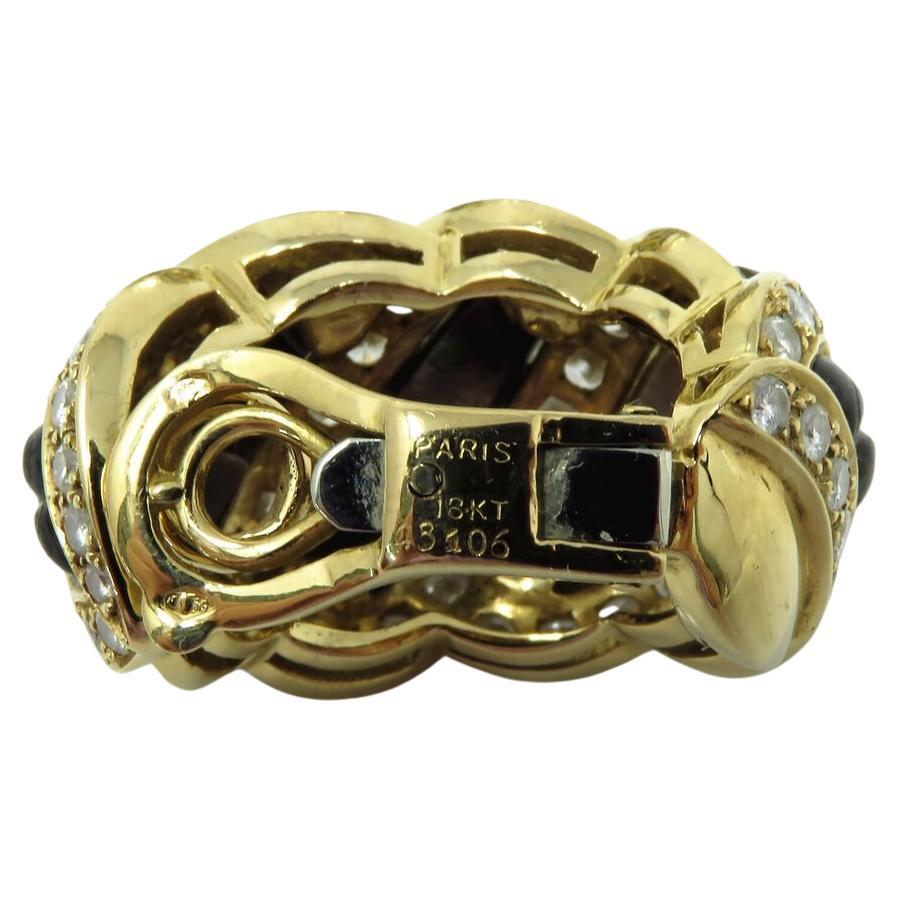 Pendientes Mauboussin Pear Diamond de oro amarillo de 18k Contemporáneo en venta
