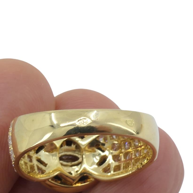 Mauboussin Ring Diamond Sapphire 18k Gold en vente 2