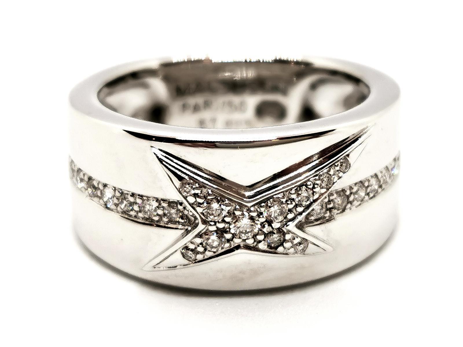 Mauboussin Ring Etoile Divine White Gold Diamond 5
