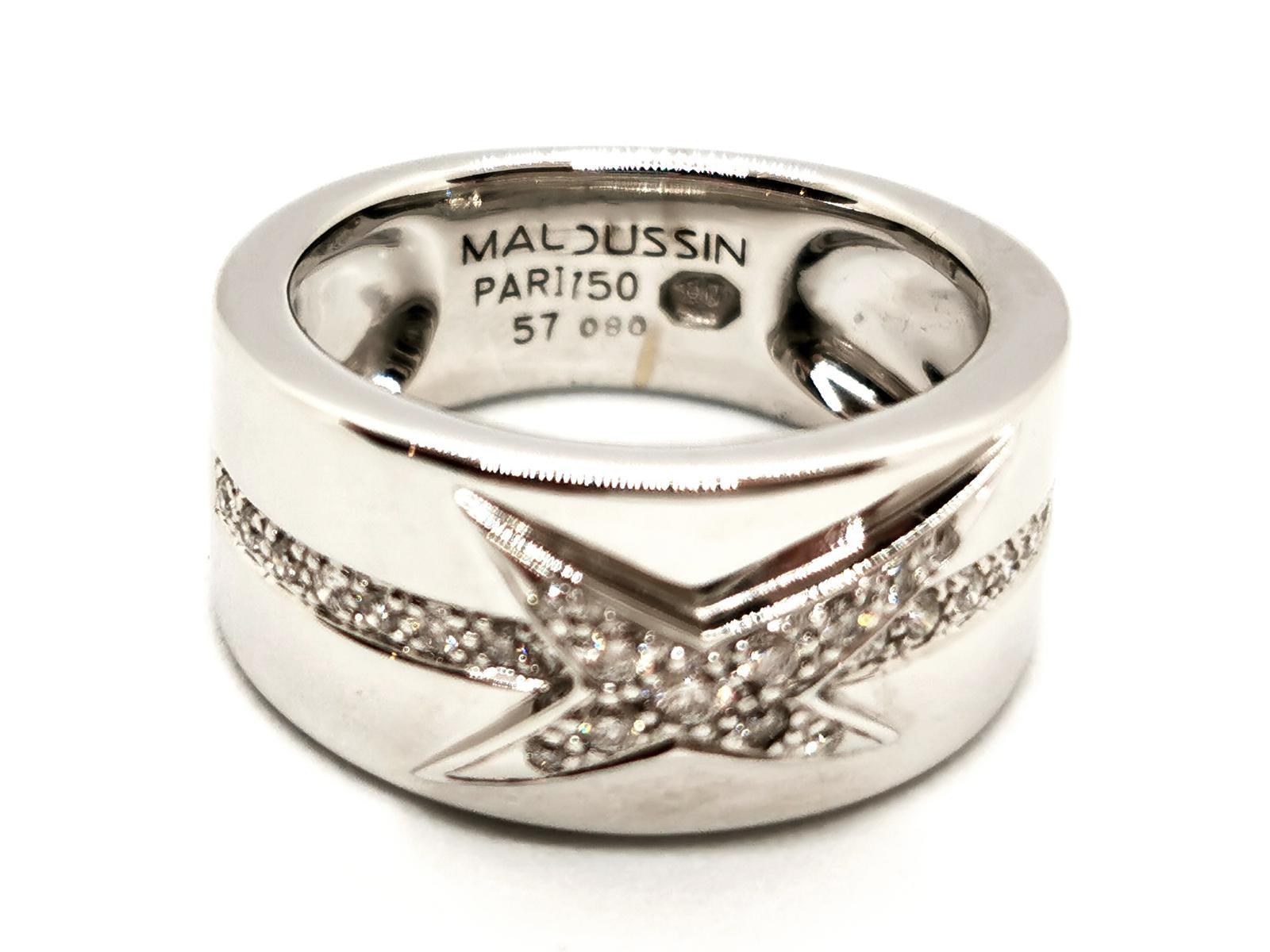 Mauboussin Ring Etoile Divine White Gold Diamond 3